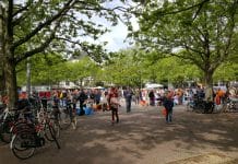 Koningsdag 2019: Lekker sfeertje op Amstelveld