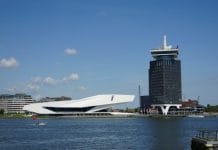Horeca aan het water van het IJ in Amsterdam