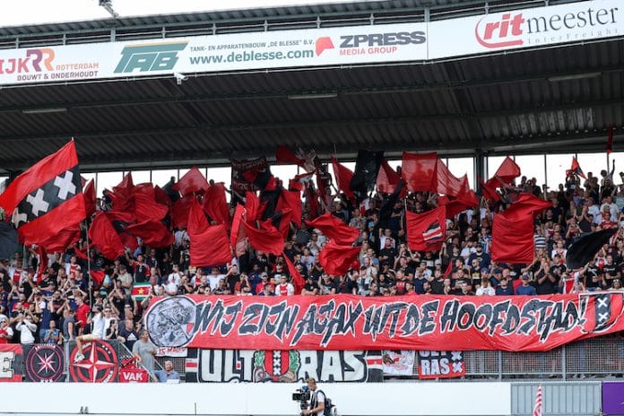 Nipte overwinning Ajax tegen Sparta in Rotterdam