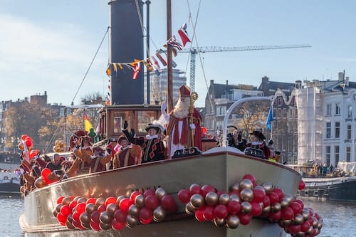 Intocht Sinterklaas in Amsterdam 2023