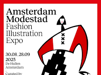 AMSTERDAM MODESTAD: Mode-illustratie als visuele ode aan 750 jaar Amsterdam